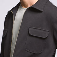 Diagonal Zip Jacket