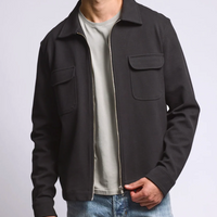 Diagonal Zip Jacket