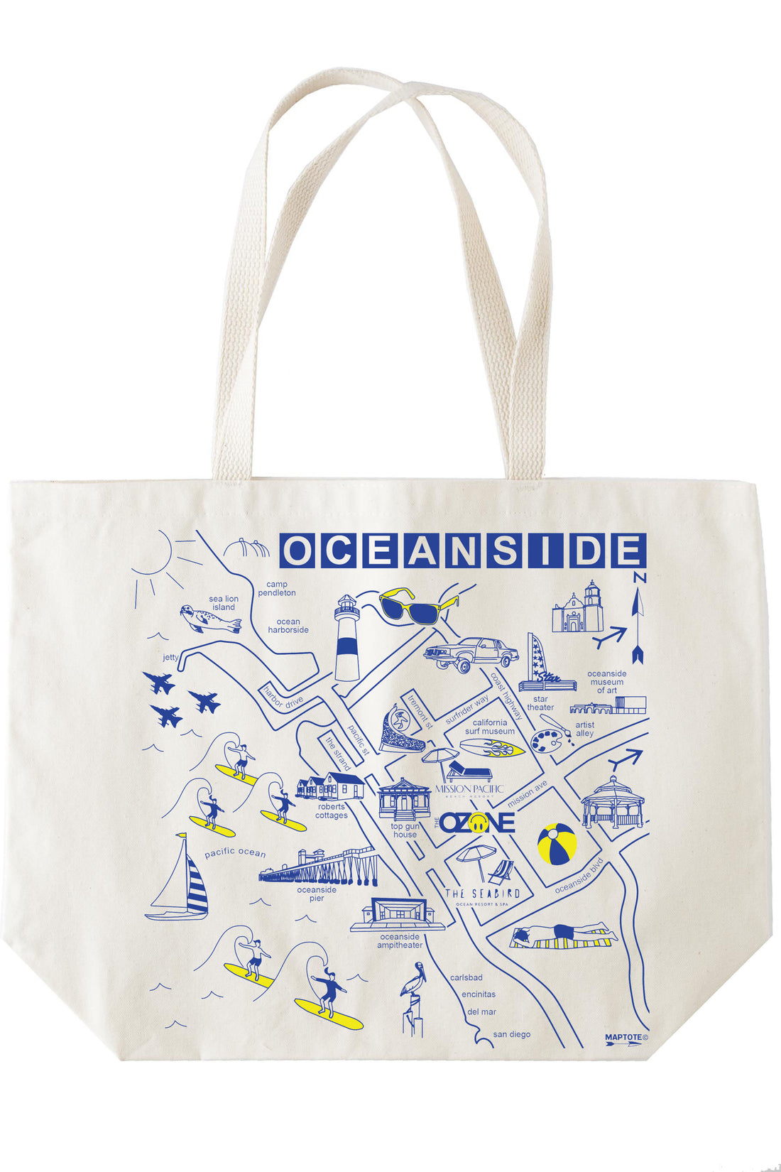 OCEANSIDE BEACH TOTE