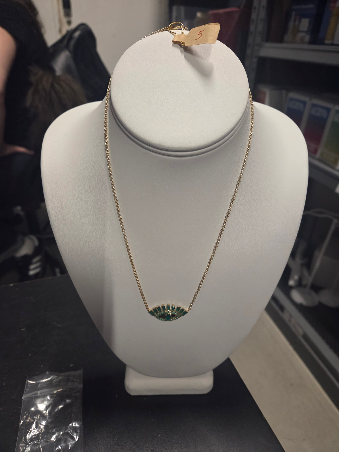 #5 EVIL EYE JASPER VERMEIL