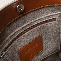 Frankie Merino Wool Midi - Ash Brown Sienna