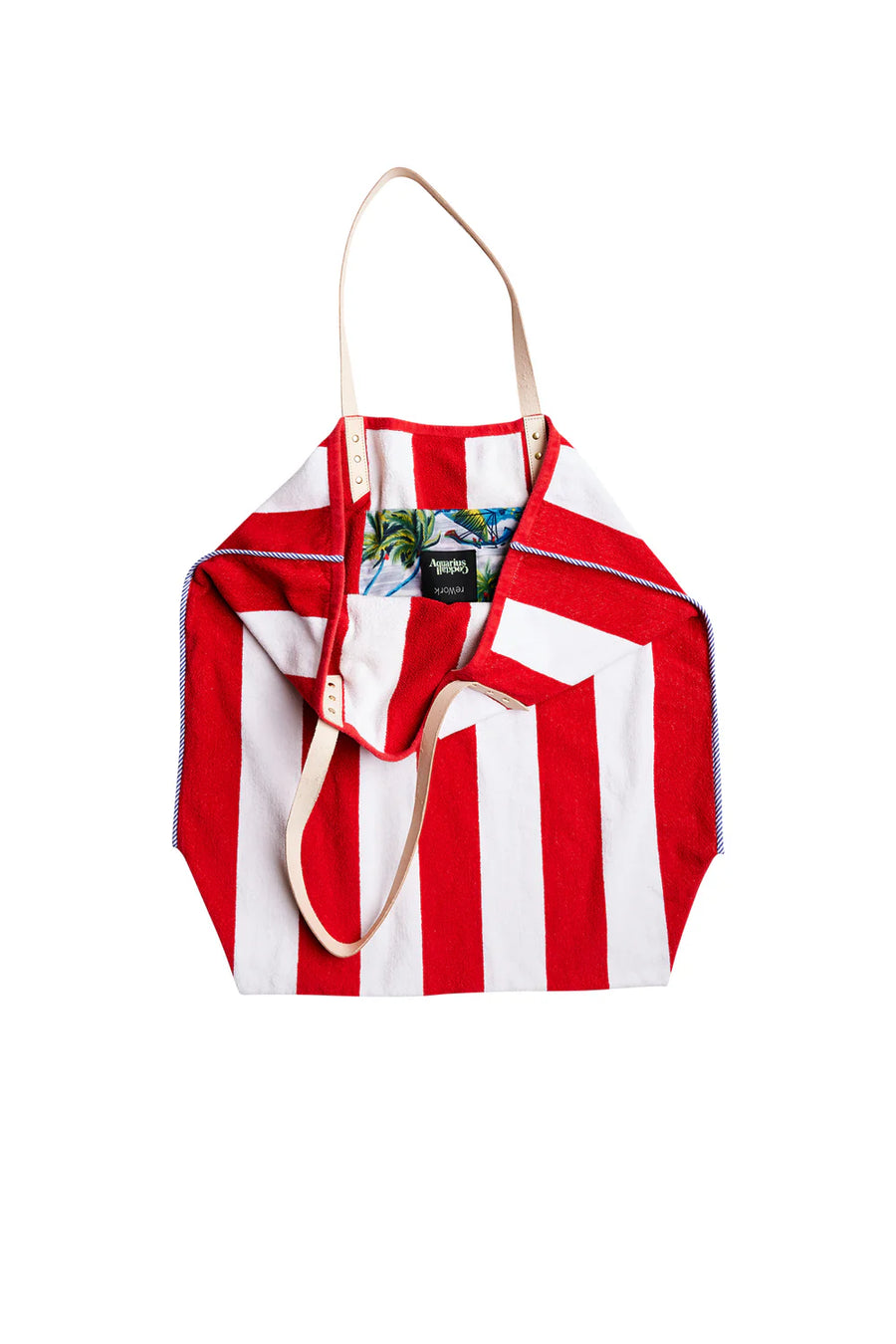 PILAR - VINTAGE TOWEL TOTE C*