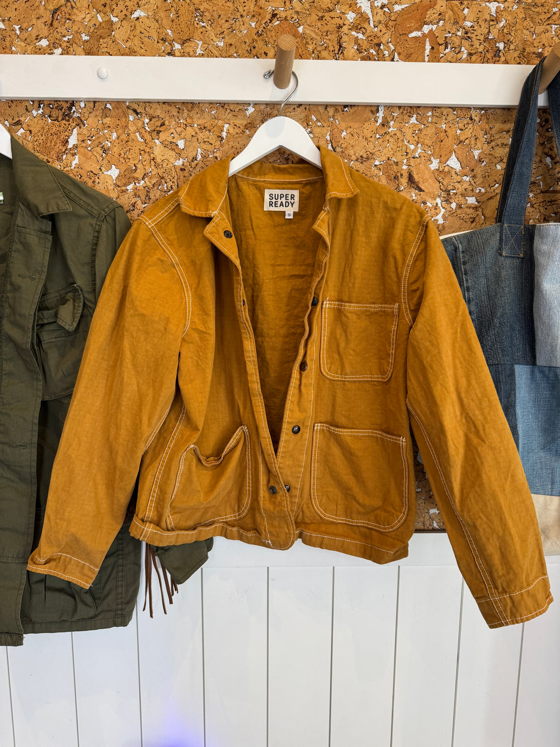 CHORE JACKET RIPSTOP CANVAS