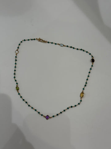 MINI ANNA GREEN & SEMIPRECIOUS STONES