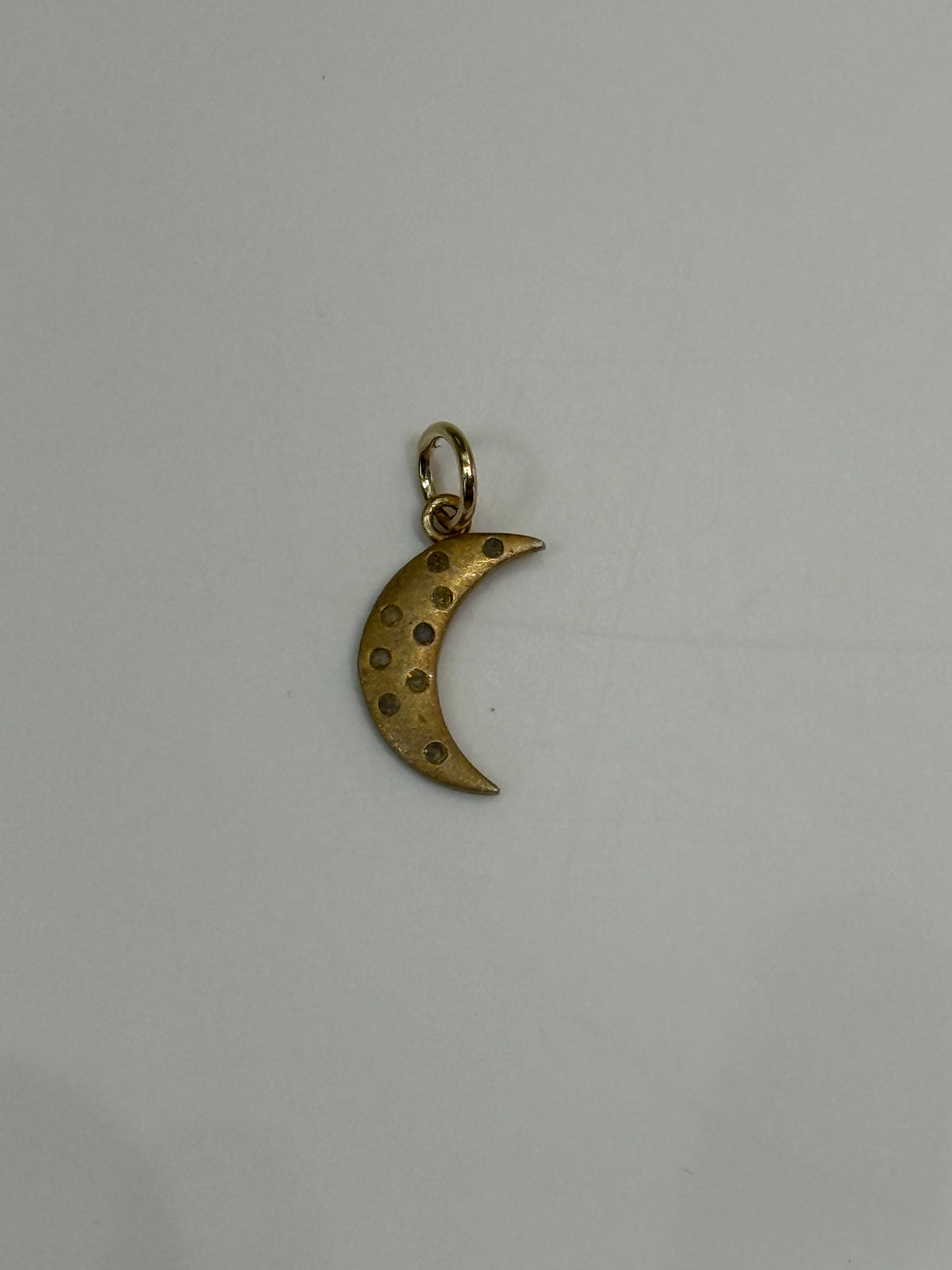 MINI CRESCENT DIAMOND CHARM