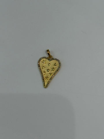 STARRY HEART CHARM