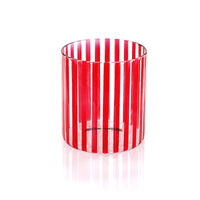 Striped Holiday Votive