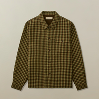 MEN'S CAMERON OVERSHIRT IN DOUBLE CLOTH DOBBY
