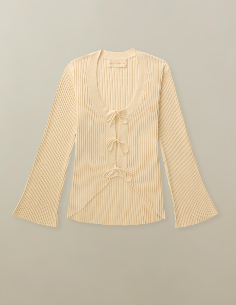 SIMONE KNIT TIE CARDIGAN