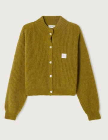 EAST BUTTON UP SWEATER