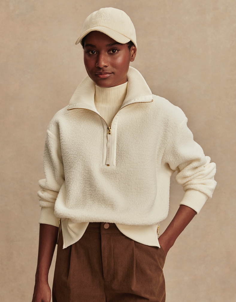 ROSELLE HALF ZIP FLEECE