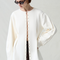 PINCH WAIST CARDIGAN