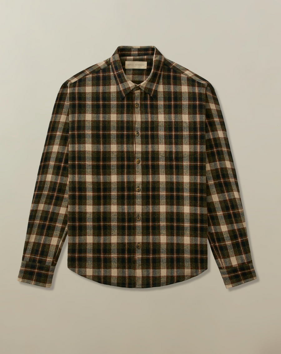 ACCORD SHIRT IN ORGANIC COTTON JAPANESE FLANNEL