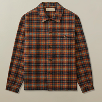 MEN'S CAMERON OVERSHIRT IN DOUBLE CLOTH DOBBY