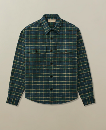 NOAH OVERSHIRT IN ORGANIC COTTON JAPANESE FLANNEL