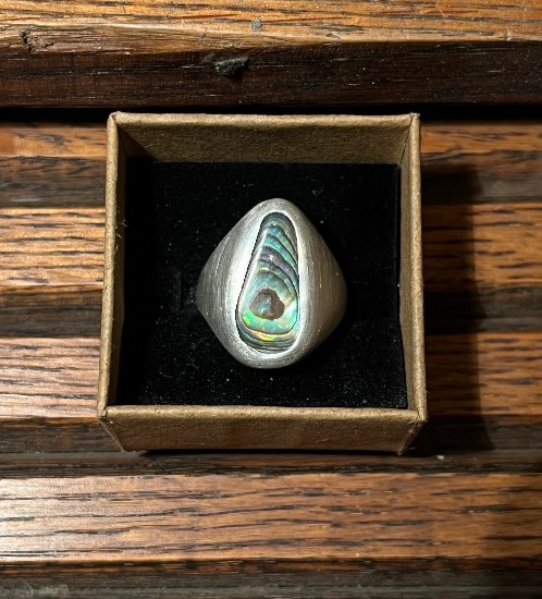 ABALONE RING 4 C*