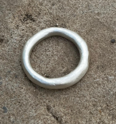 SILVER STACKER RING C*