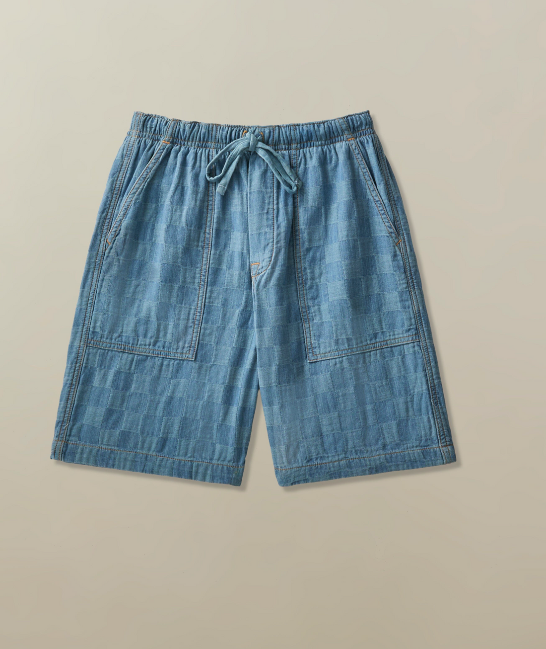 WHARF SHORT IN PATCHWORK