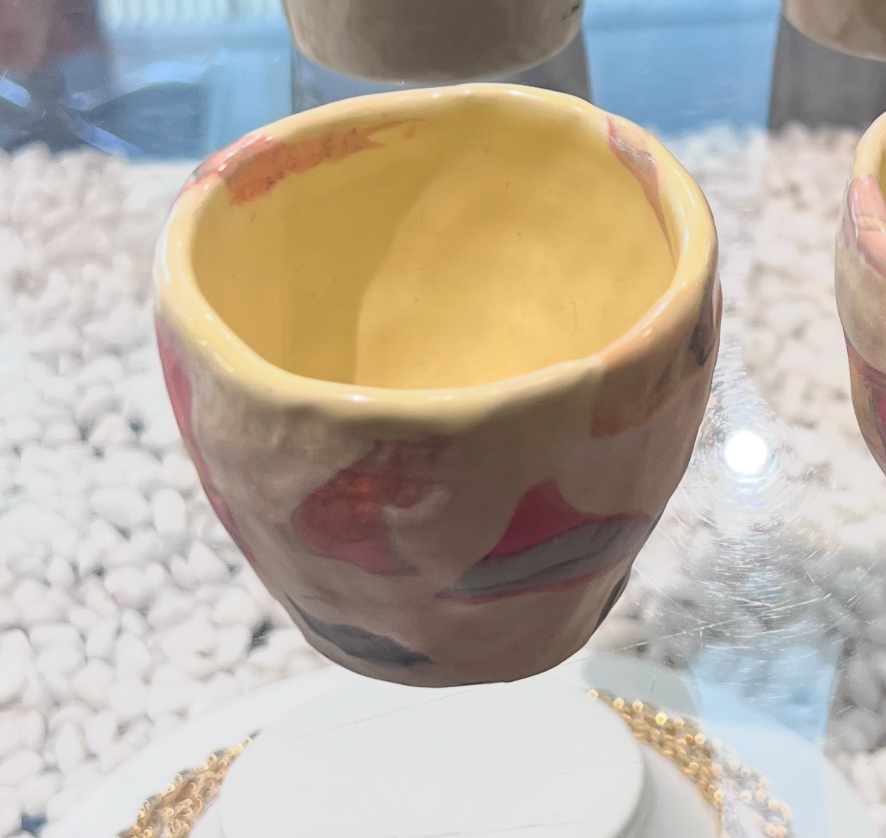 Lydia Kardos Yellow Pinch Cup