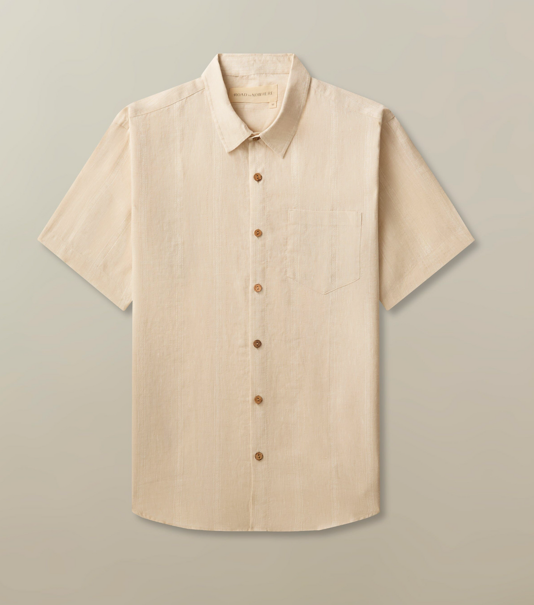 HUDSON LINEN SHIRT JACQUARD