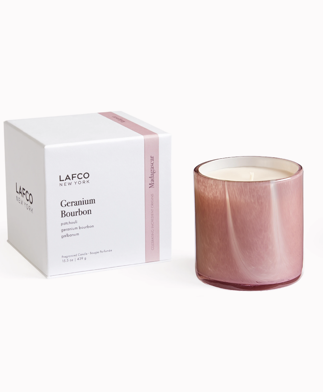 Geranium Bourbon Signature Candle