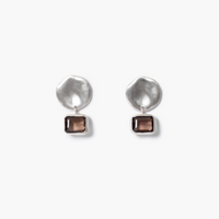 FLAT PEBBLE EARRINGS