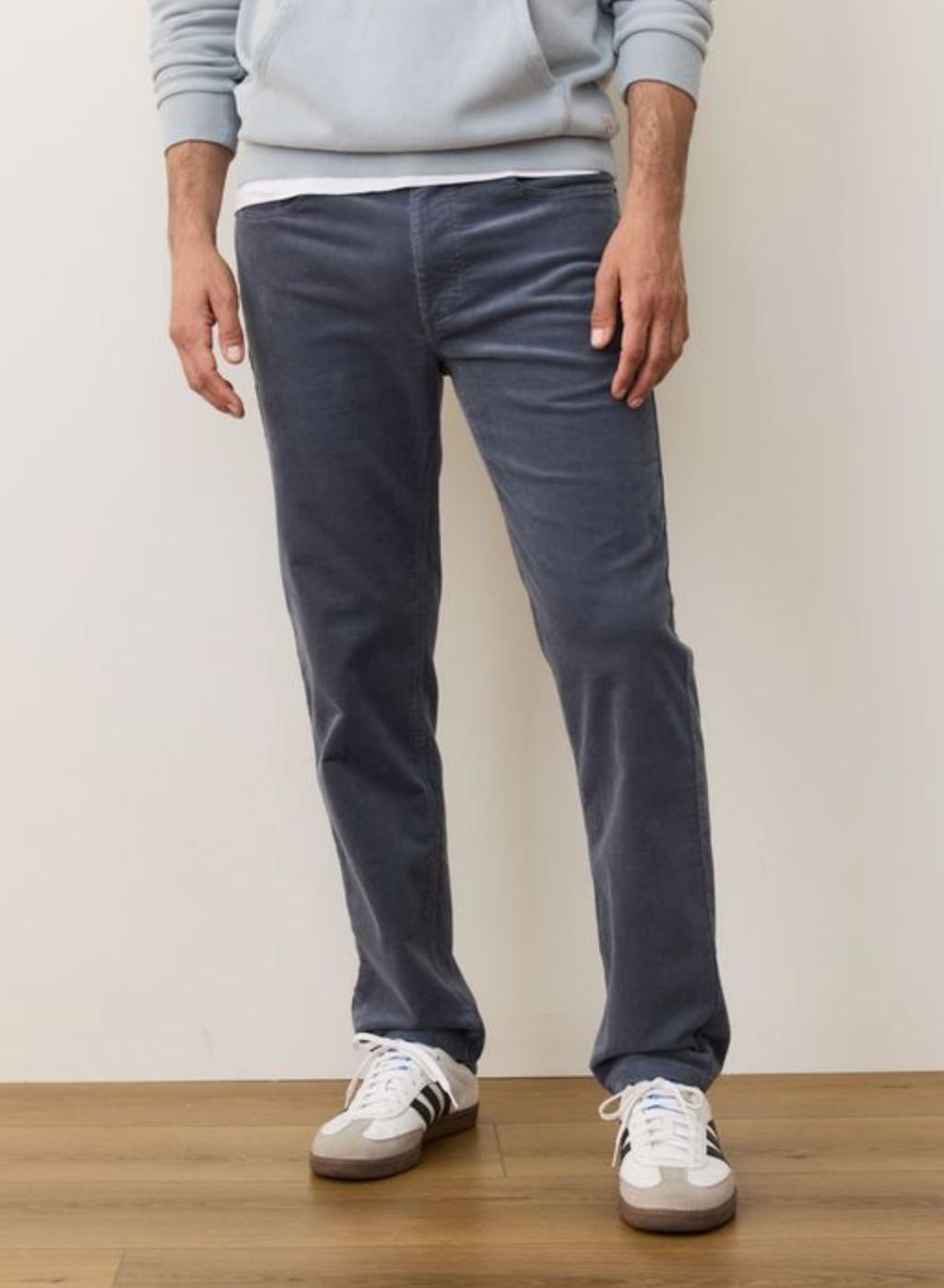 5 POCKET FLEX TERRY CORDS - SLIM STRAIGHT