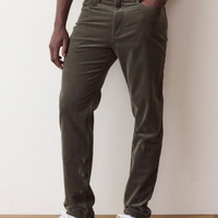 5 POCKET FLEX TERRY CORDS - SLIM STRAIGHT