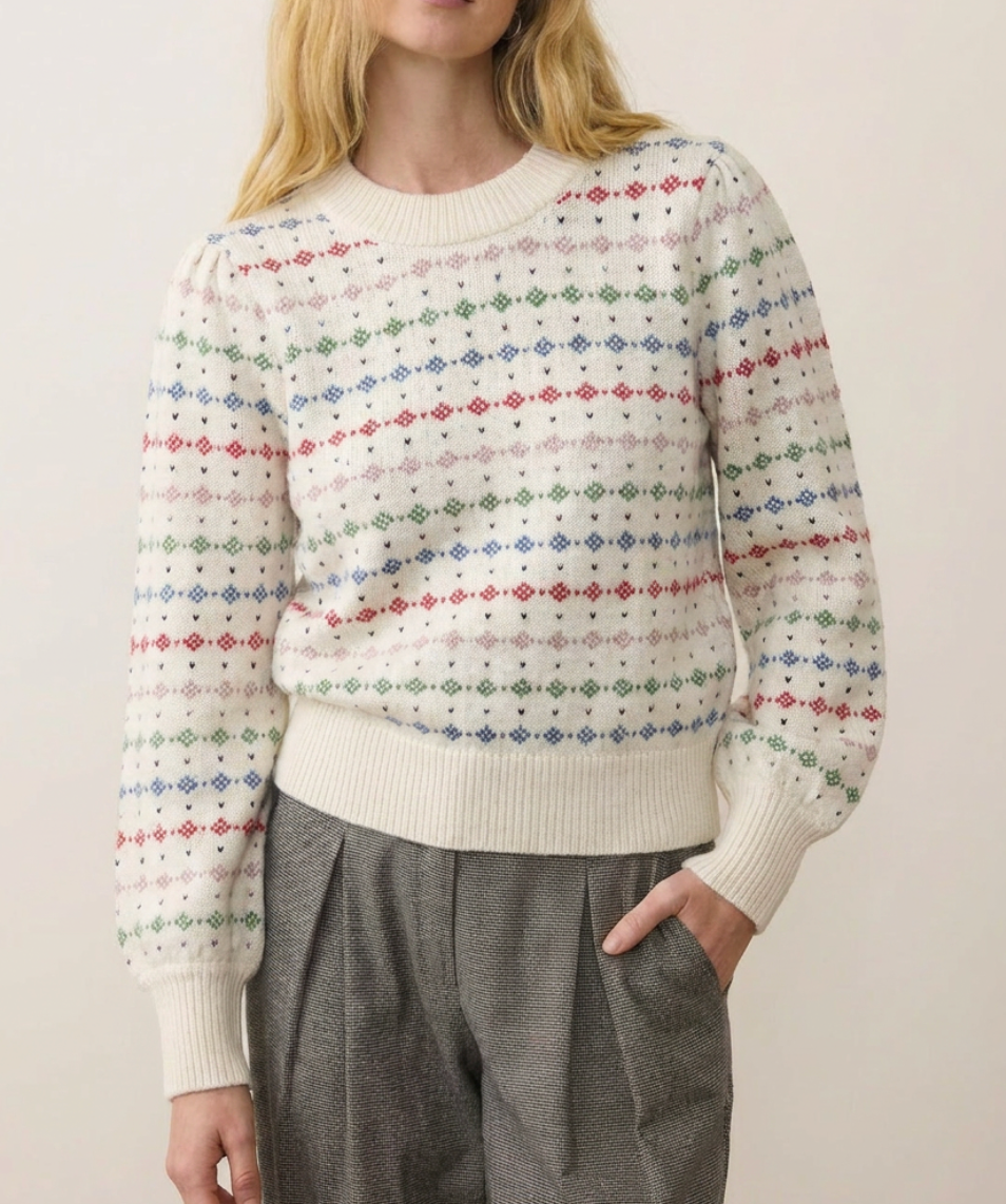Alma Puff Sleeve Sweater