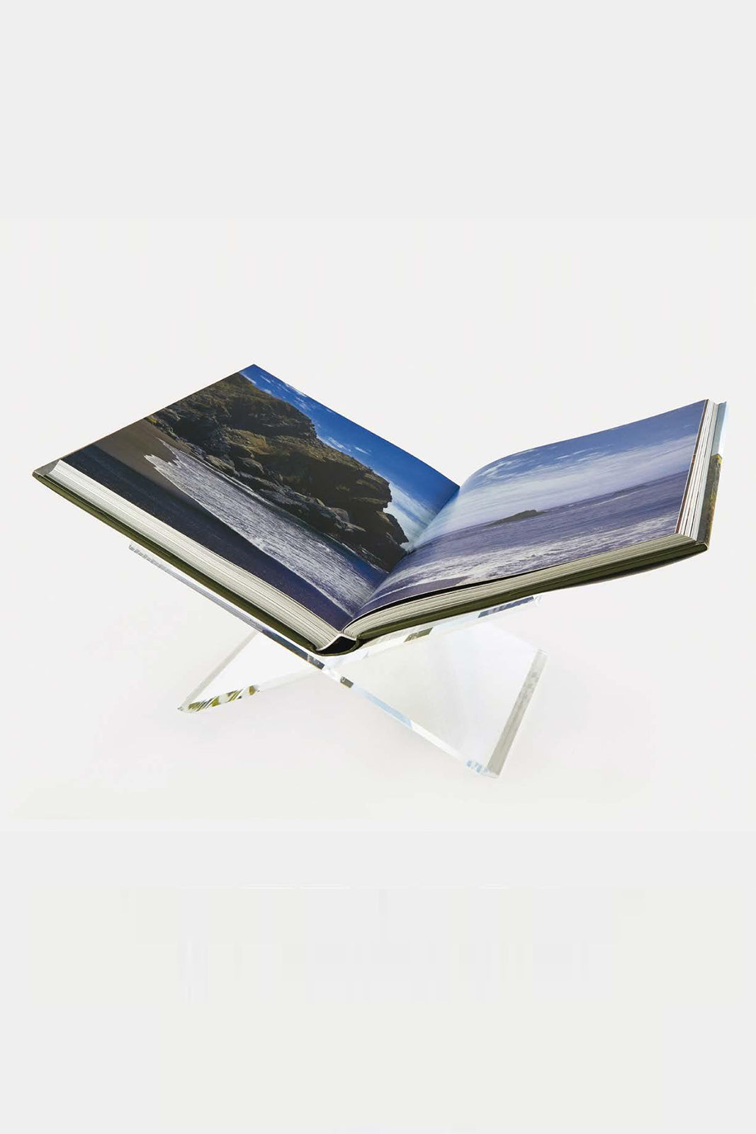 LUCITE BOOK STAND