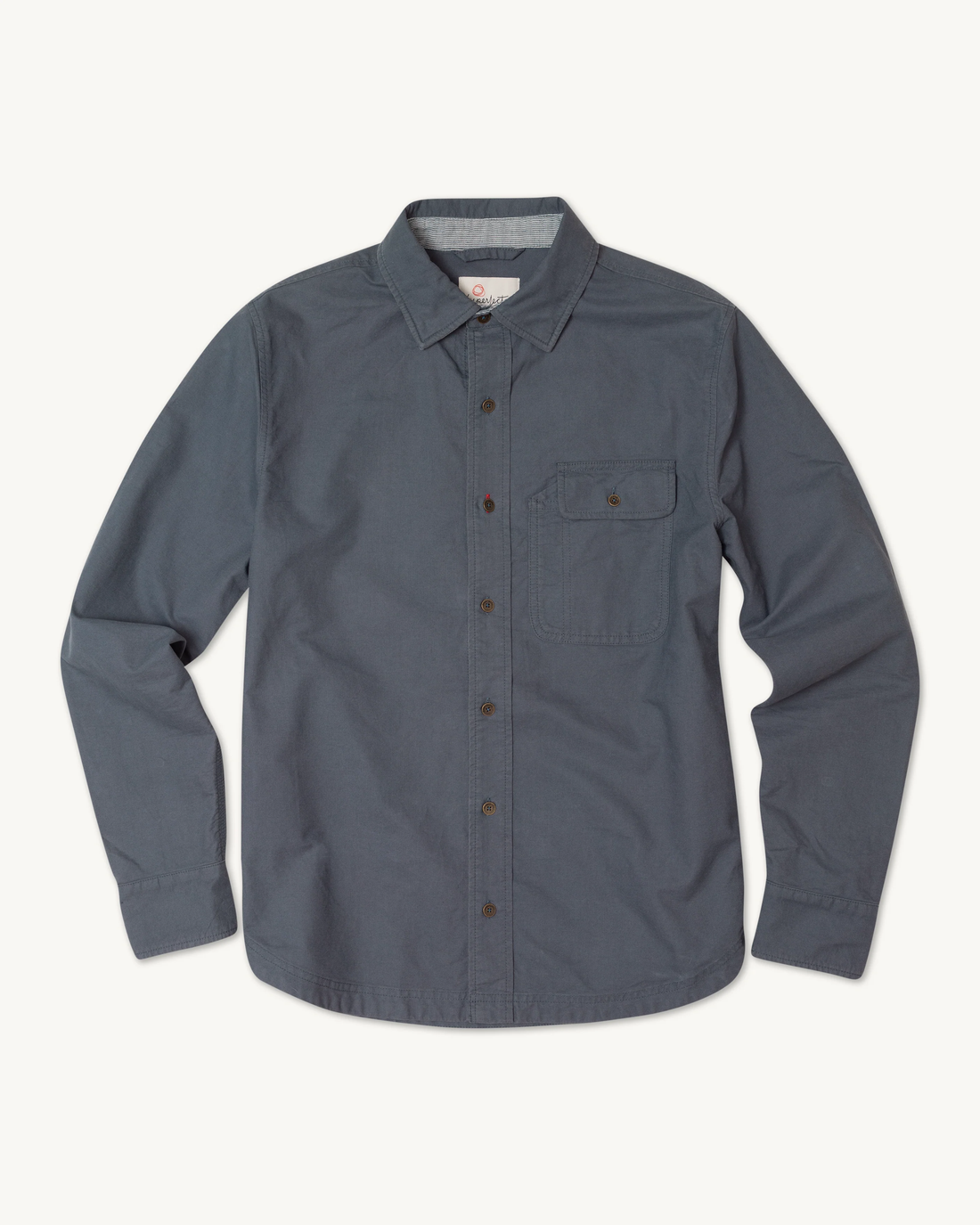 TRADEMAN BUTTON DOWN IN OXFORD CLOTH C*