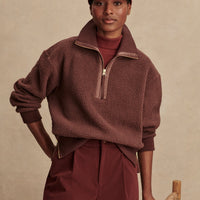 ROSELLE HALF ZIP FLEECE