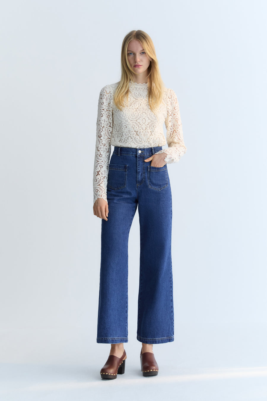 INES DENIM PANT