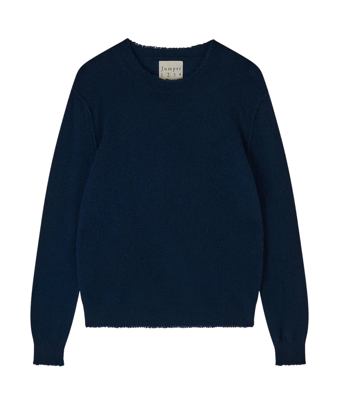 CROP CREW CASHMERE SWEATER