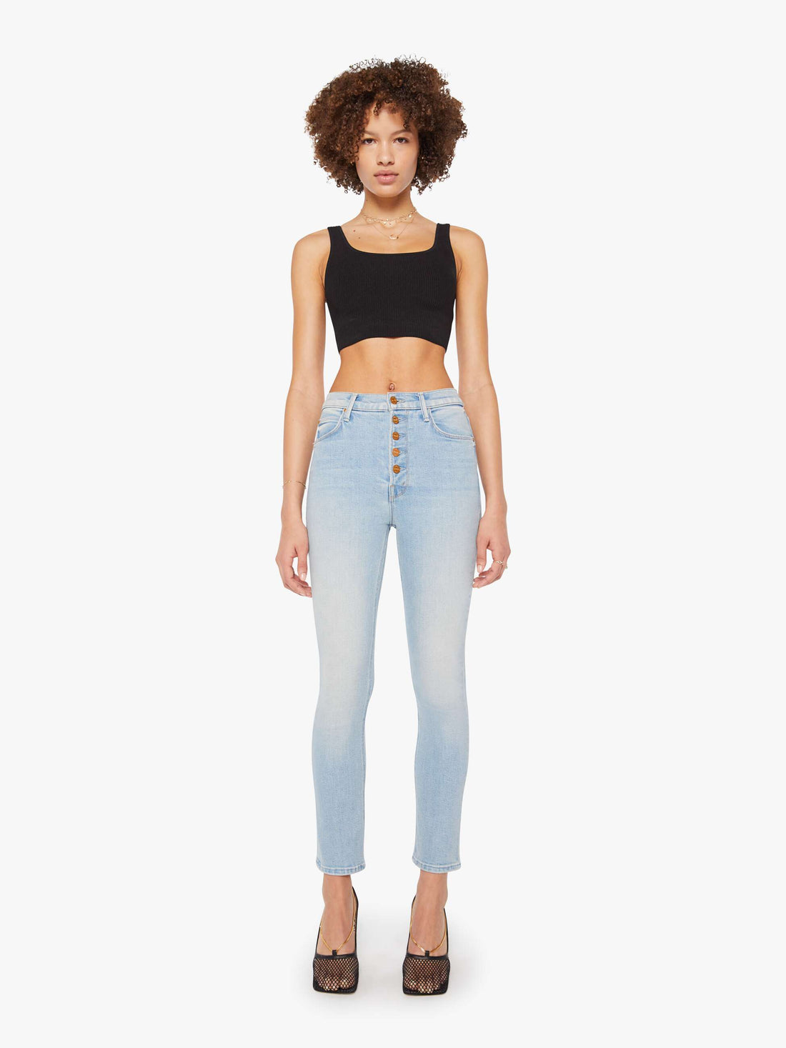 THE PIXIE DAZZLER ANKLE JEAN