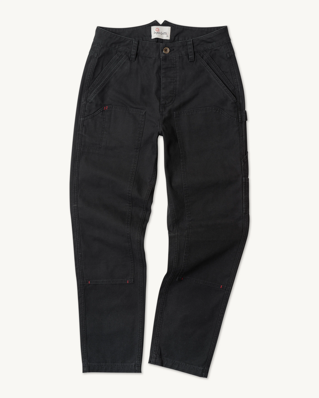 DUNGAREE PANT IN CRAFT CANVAS C*