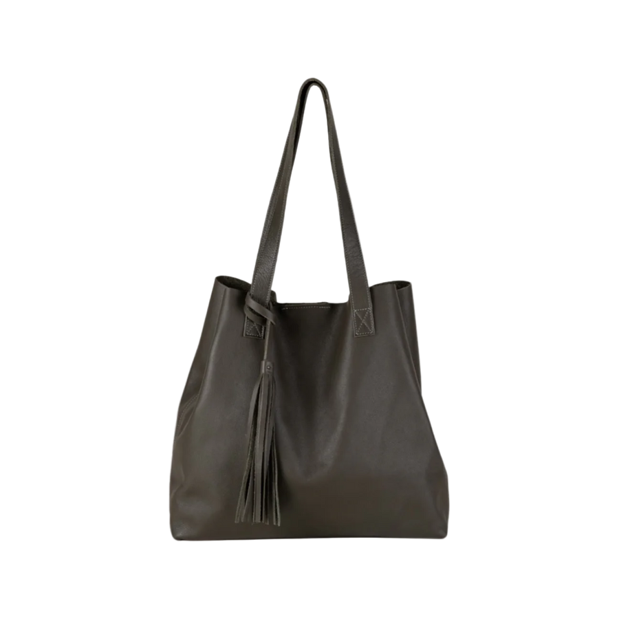 LEATHER TOTE BAG