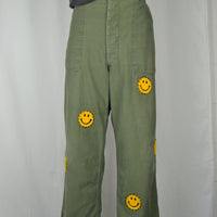EMBELLISHED UTILITY PANTS C*