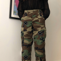 EMBELLISHED UTILITY PANTS C*