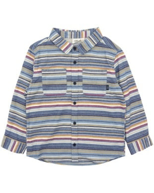 Sundown Stripe Flannel