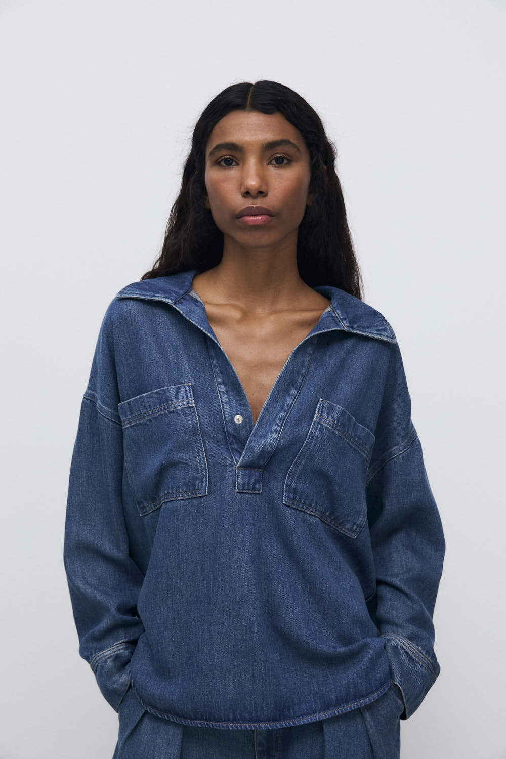 TNS TENCEL DENIM SHIRT