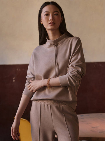 OAKDALE MOCKNECK SWEATSHIRT