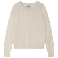 CROP CREW CASHMERE SWEATER