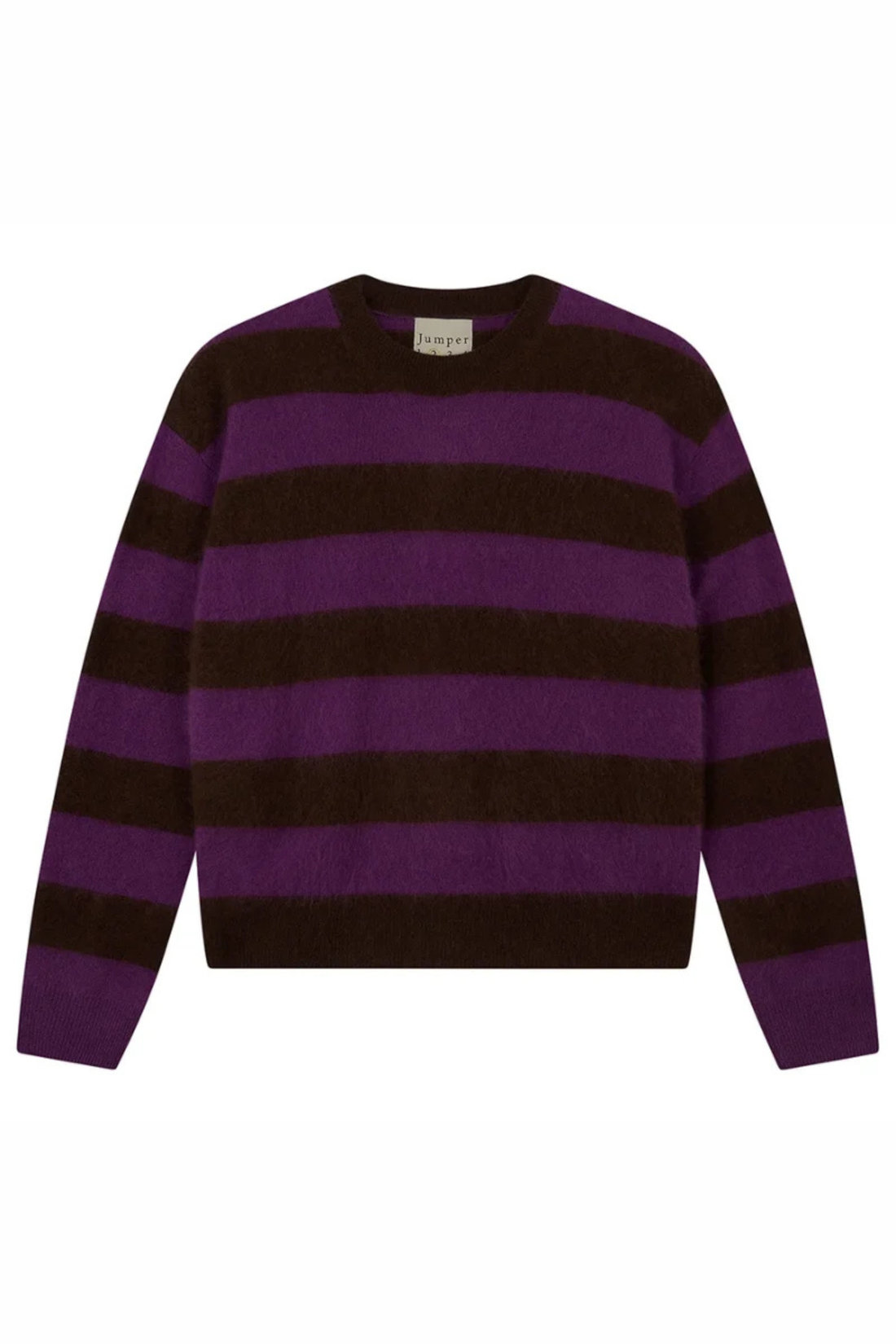BRUSHED STRIPE CREW