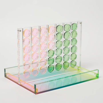 Lucite 4-in-a-Row, Ombre