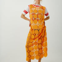 STELLA - VINTAGE CROCHET DRESS C*